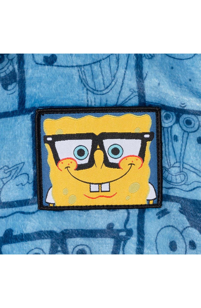 Andy & Evan Kids' SpongeBob<sup>®</sup> SquarePants<sup>™</sup> Microfleece Hooded Robe, Alternate, color, 