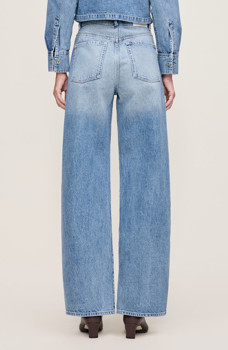 DL1961 Taylor Relaxed High Rise Barrel Jeans, Alternate, color, Salt Lake