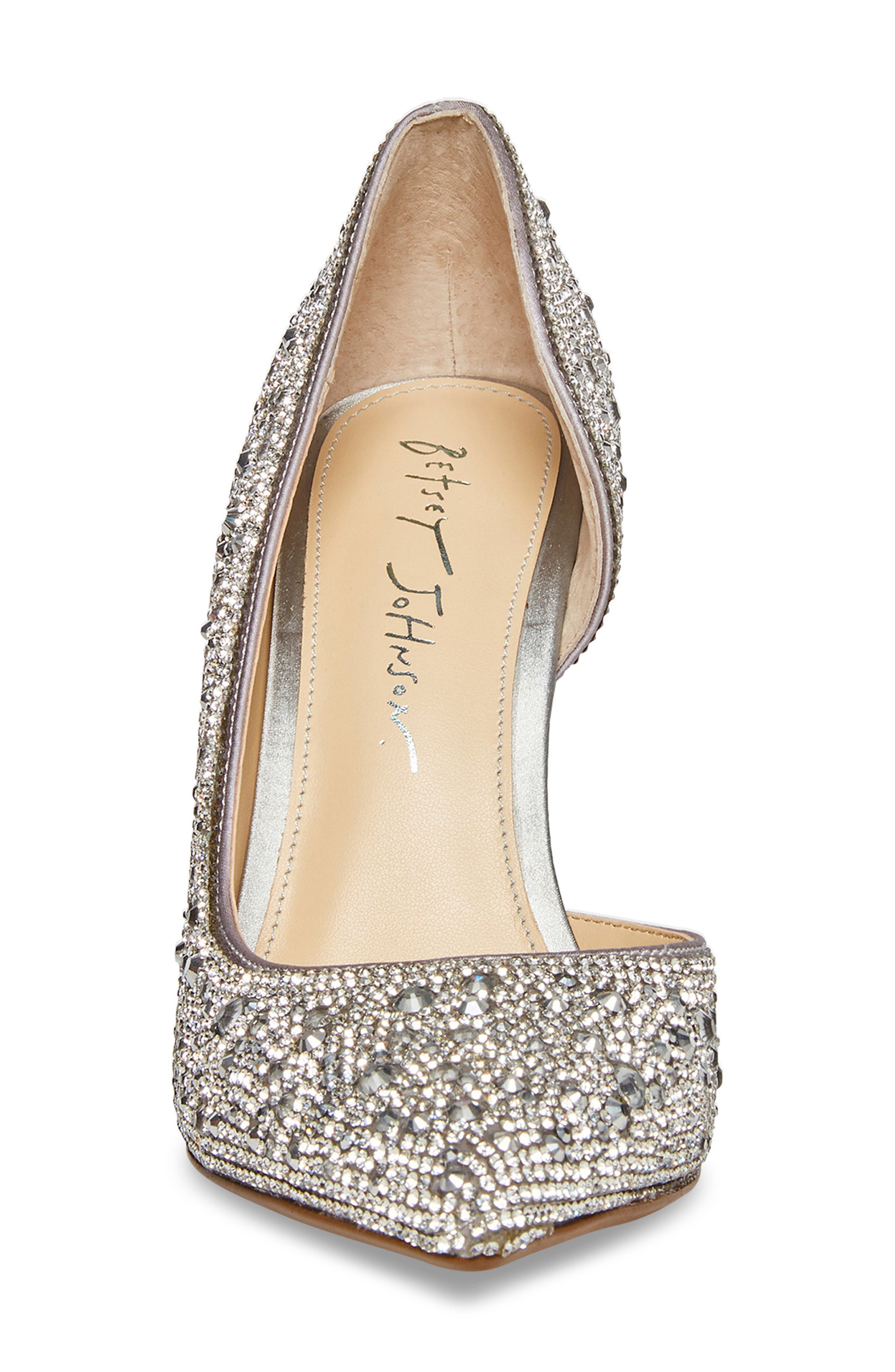 Betsey Johnson Hazil Half d'Orsay Pump, Alternate, color, 
