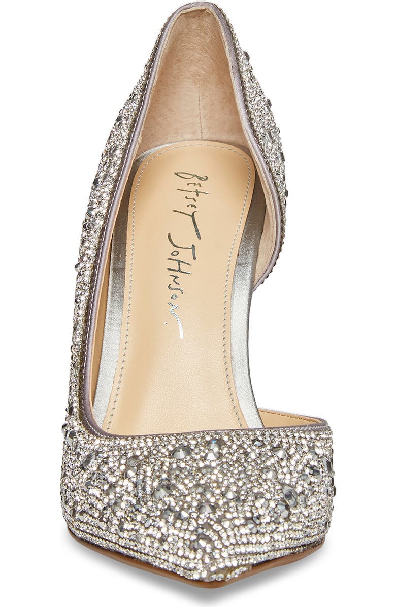Betsey Johnson Hazil Half d'Orsay Pump, Alternate, color,
