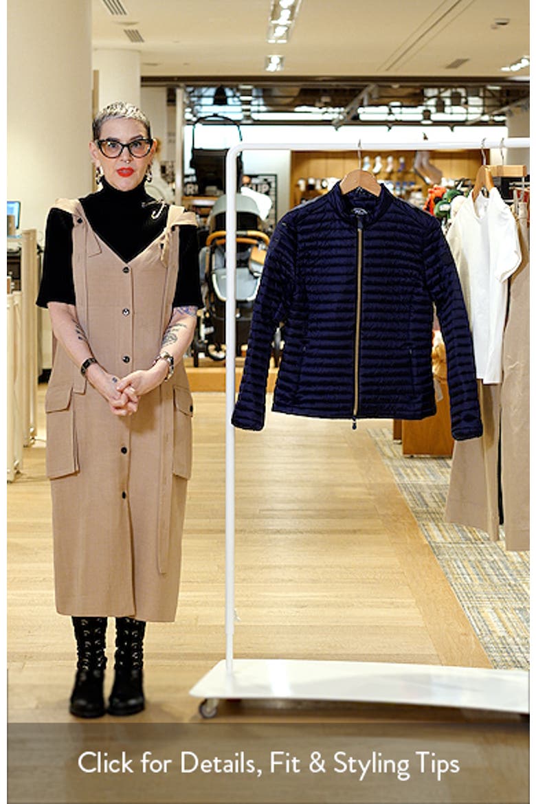 Andreina Water Resistant Puffer Jacket video