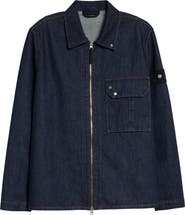 Stone Island Denim Zip Jacket