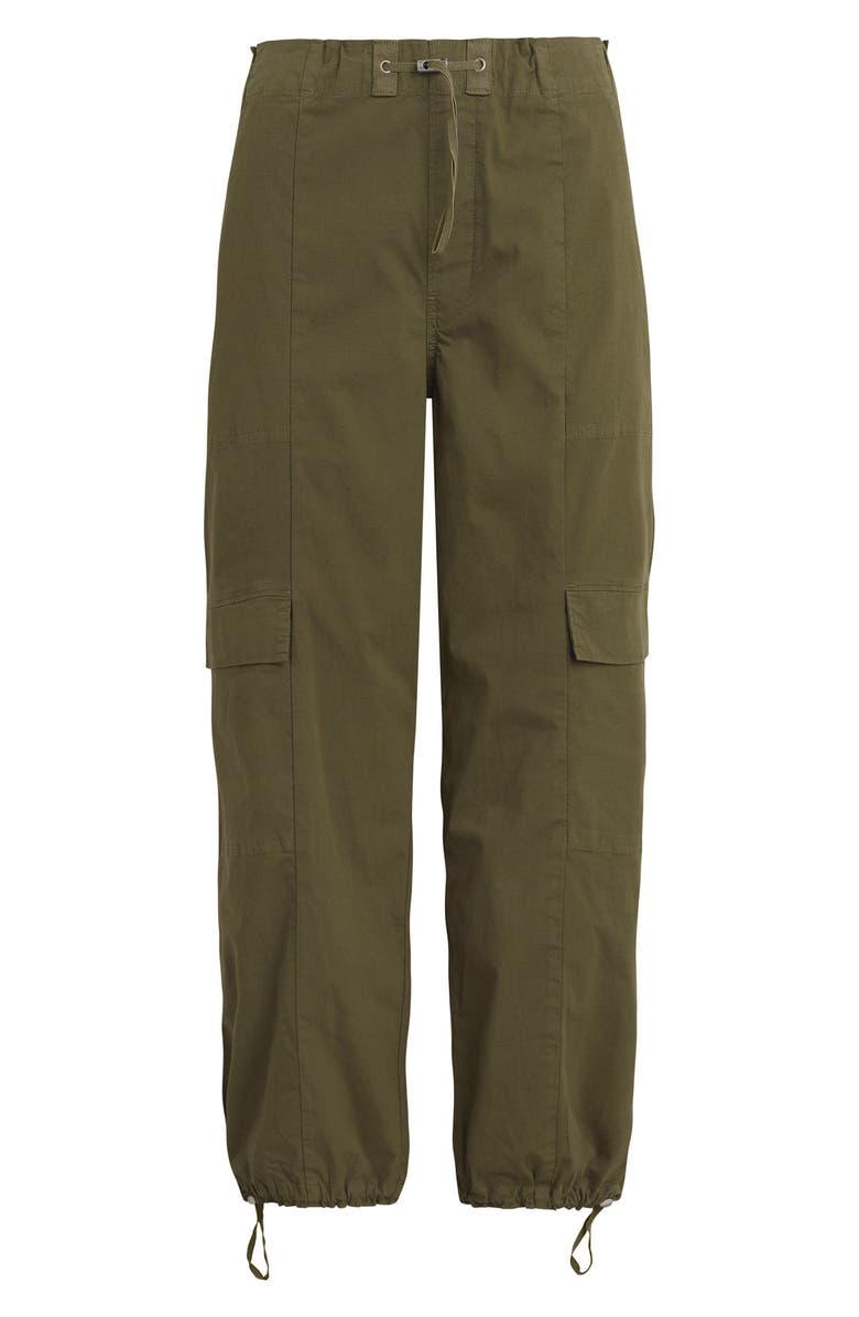 Hudson Jeans Stretch Cotton Parachute Cargo Pants, Alternate, color, Cypress