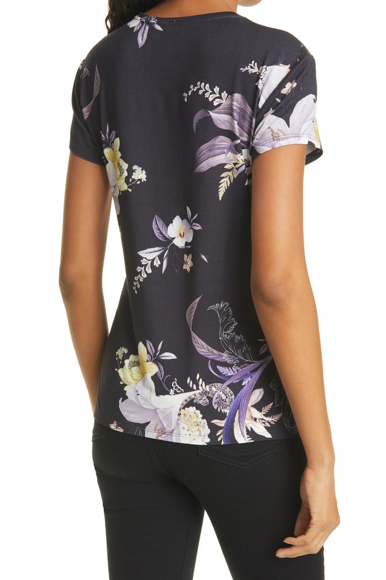 Decadence Print T-Shirt, Alternate, color, NAVY