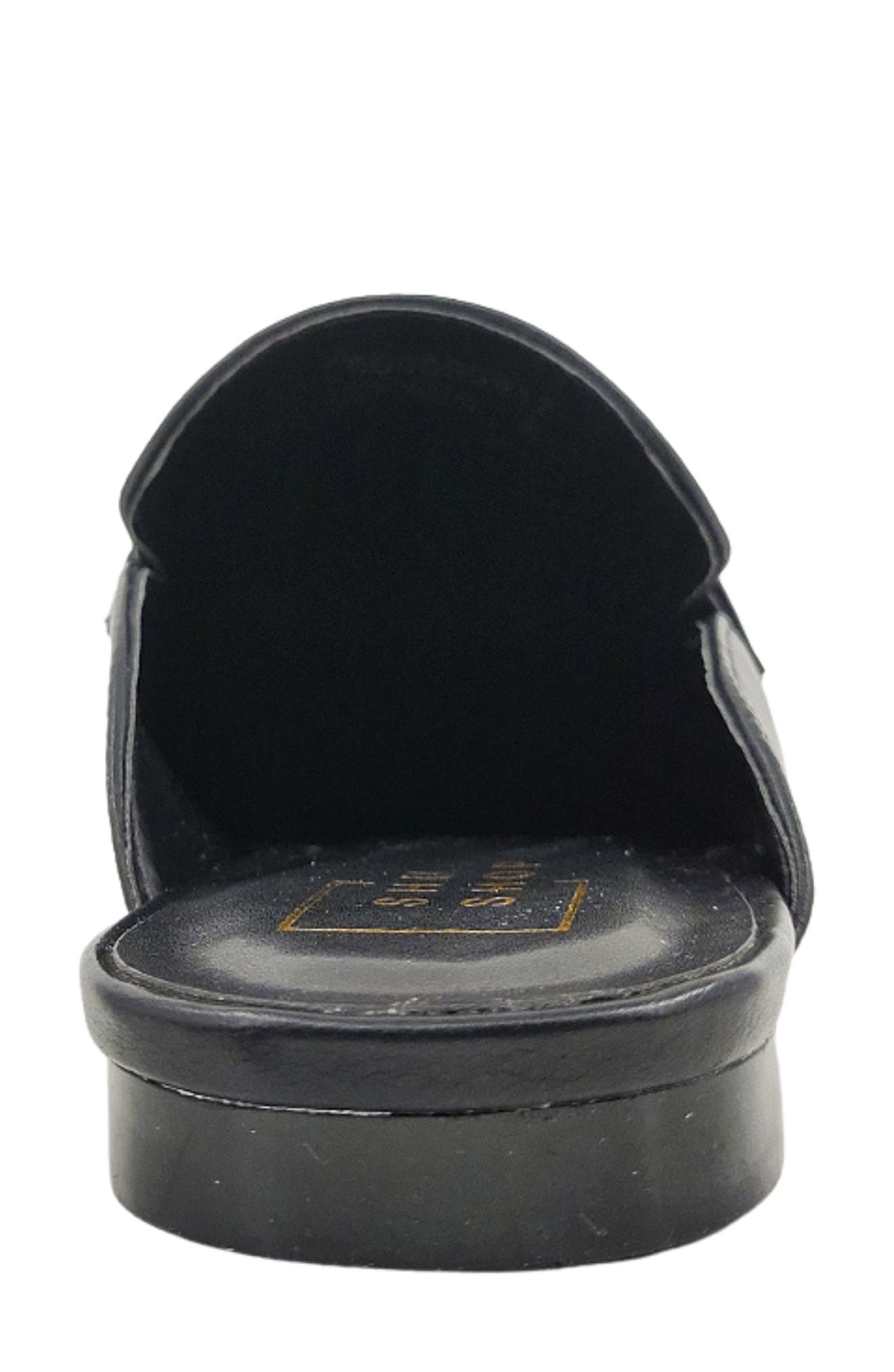 SHUSHOP Andromeda Bit Loafer Mule, Alternate, color, Black