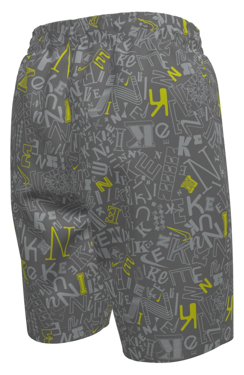 Nike Kids' 7-Inch Volley Swim Trunks, Alternate, color, 