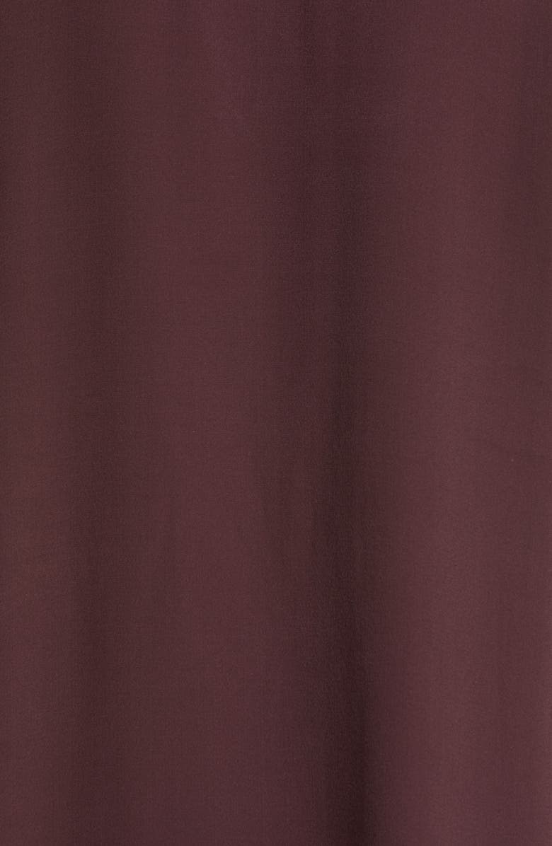 Eileen Fisher V-Neck Silk Crepe Blouse, Alternate, color, 