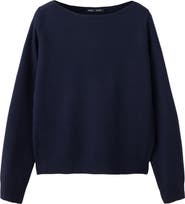 MANGO Boat Neck Sweater