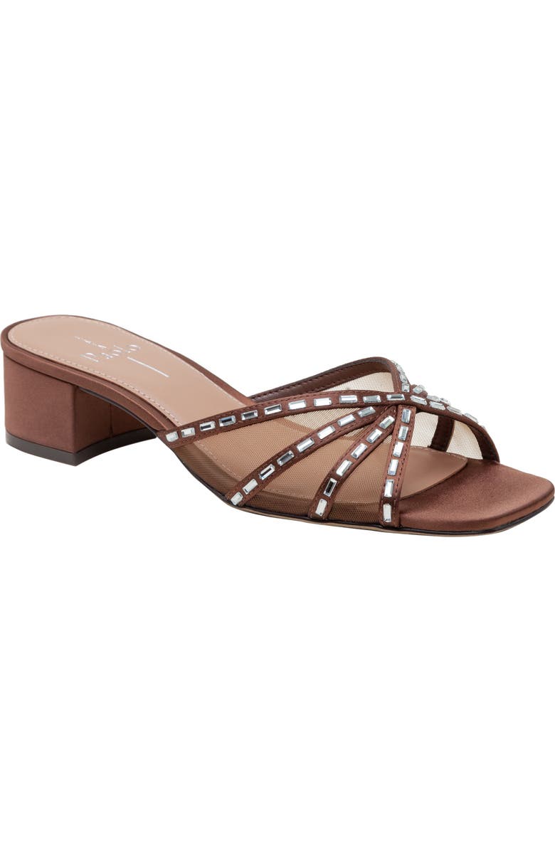 Linea Paolo Ivona Slide Sandal, Main, color, Chocolate