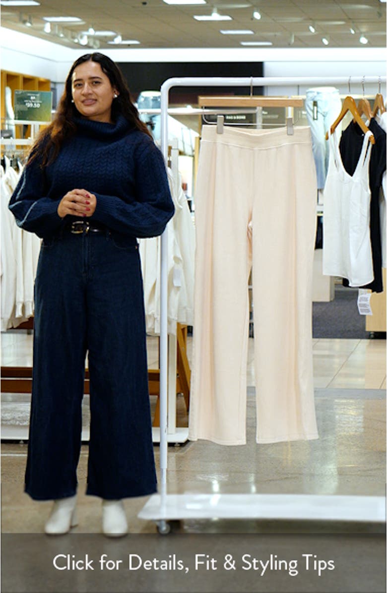 Velour Flare Leg Pants, sales video thumbnail