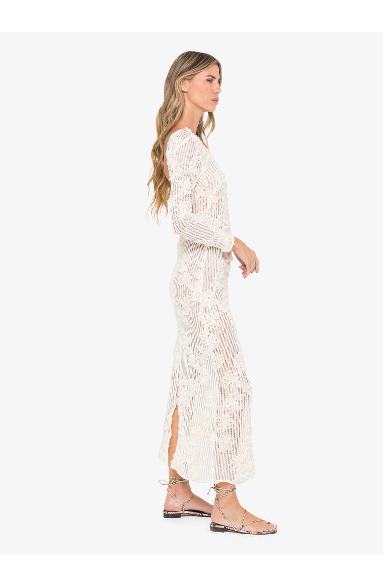 JBQ Azalia Dress, Alternate, color, Ivory