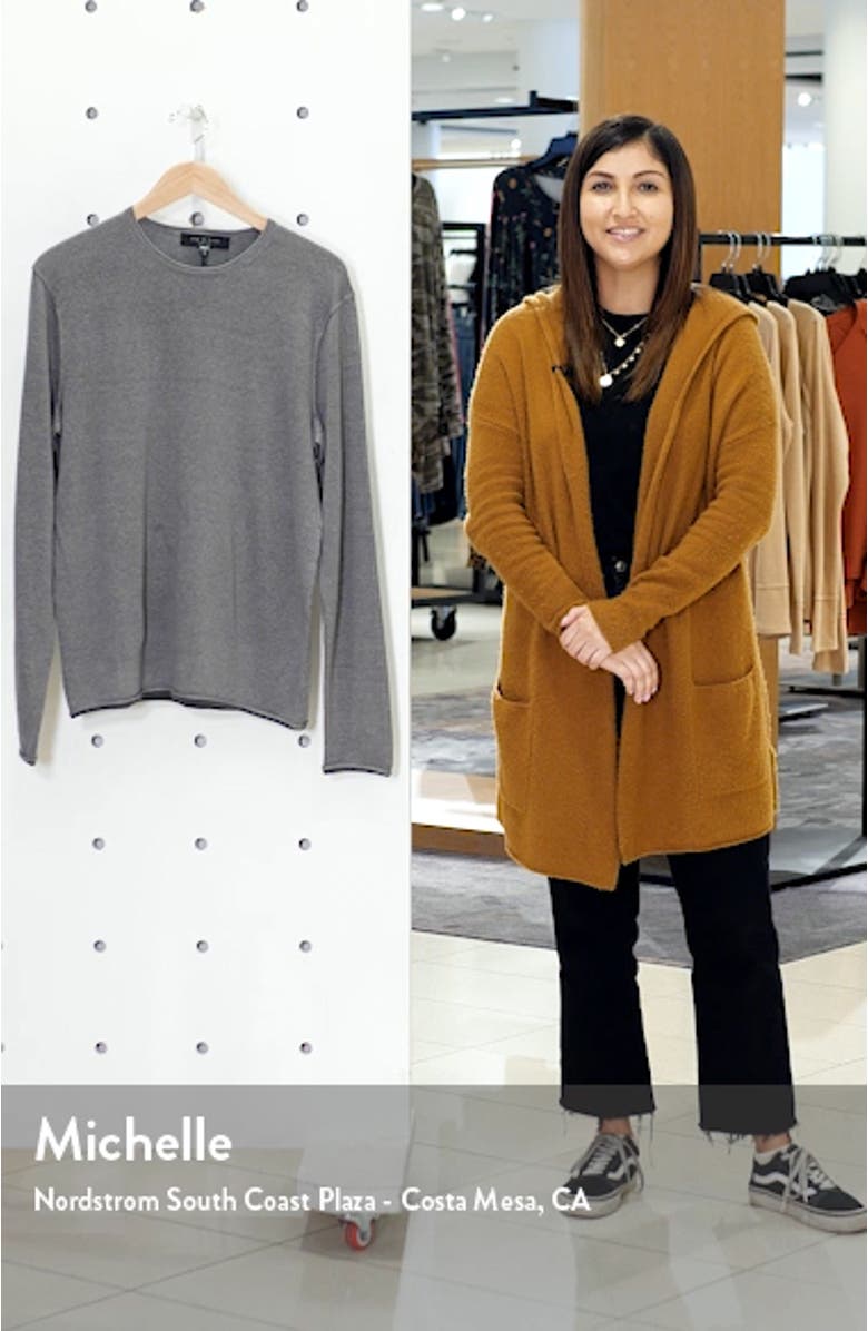 Trent Crewneck Wool Blend Sweater, sales video thumbnail