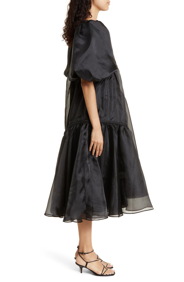 Aje Riviera Braid Midi Dress, Alternate, color,