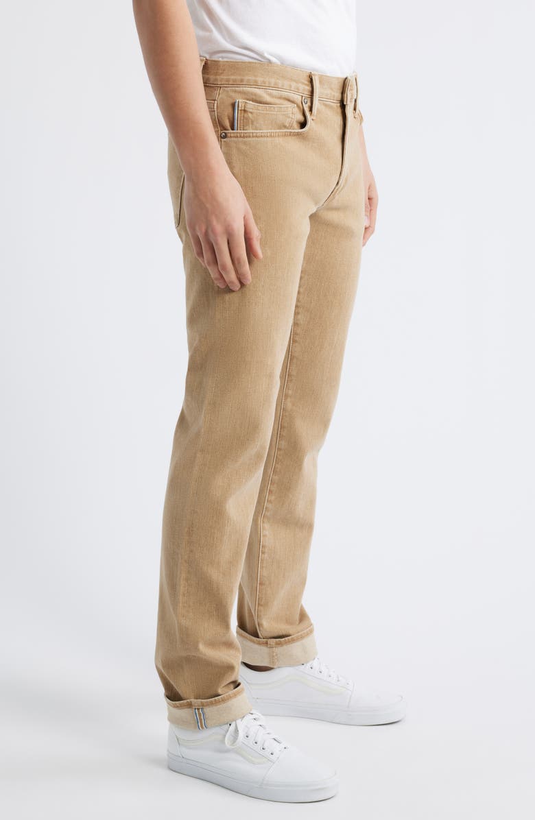 HIROSHI KATO The Pen Slim Fit 10.5-Ounce Stretch Selvedge Jeans, Alternate, color,