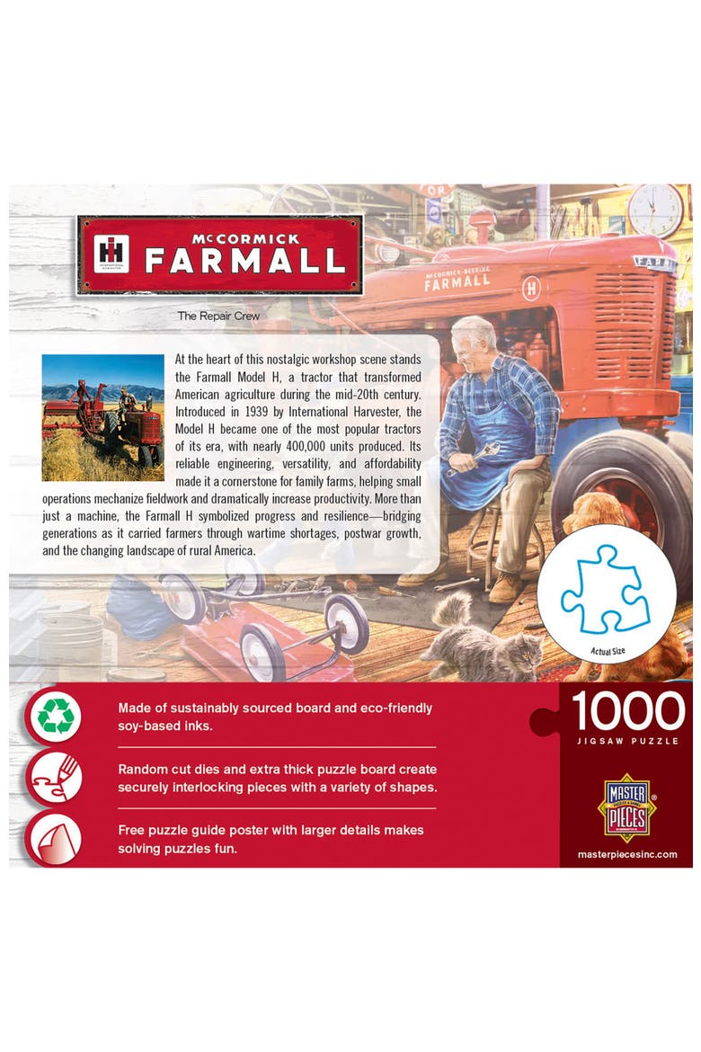 Farmall The Repair Crew 1000pc Puzzle, Alternate, color, Multicolor