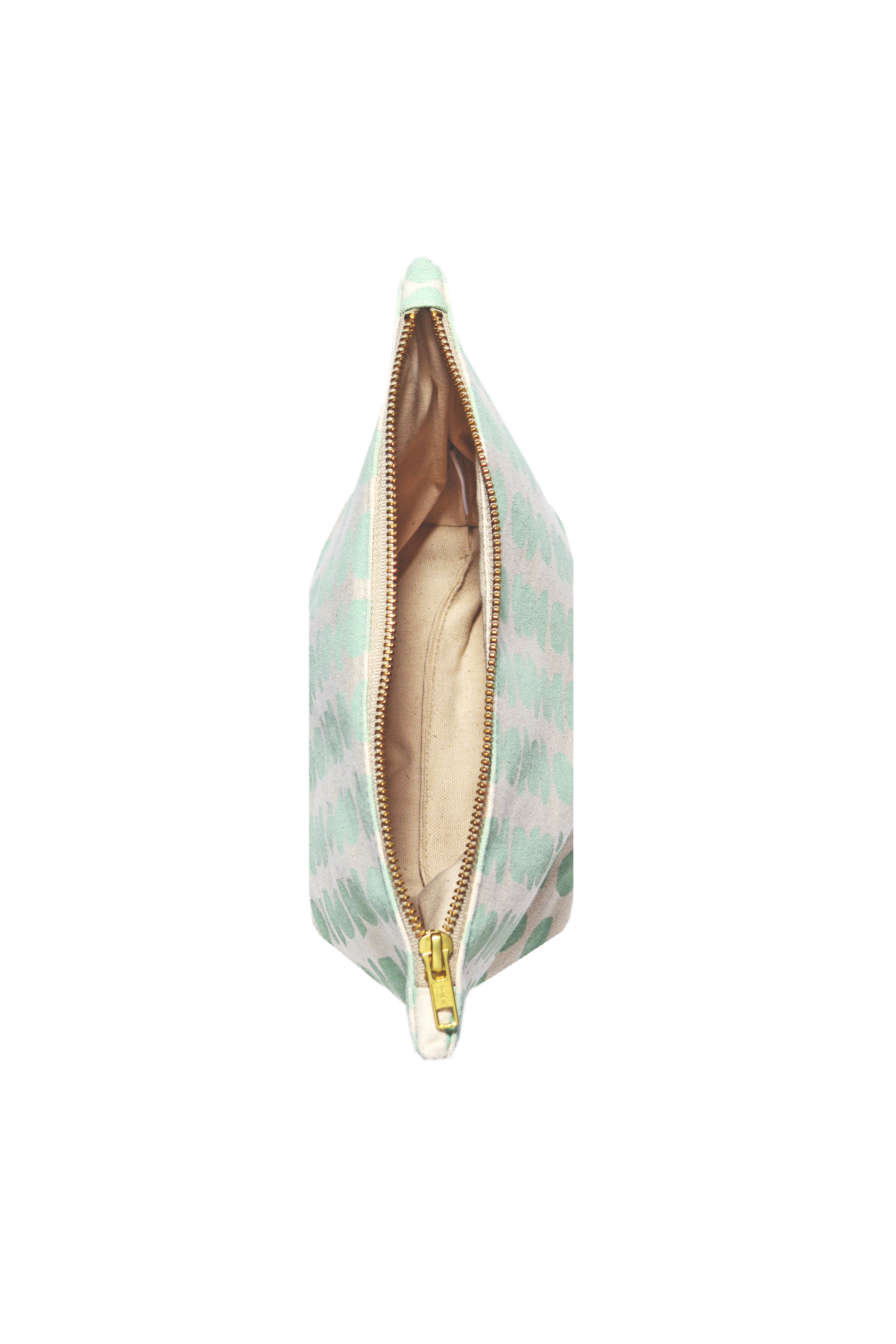 Dance Happy Artemis Cosmetic Bag, Alternate, color, Sage