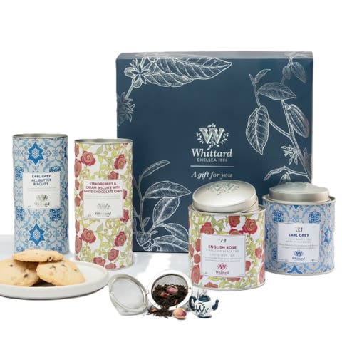 Afternoon Tea, Biscuits And Infuser Gift Box