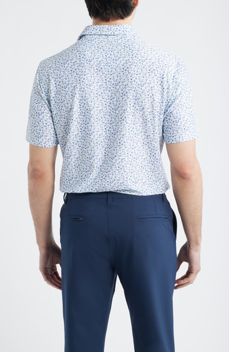 Peter Millar Wilkins Performance Jersey Polo, Alternate, color, White