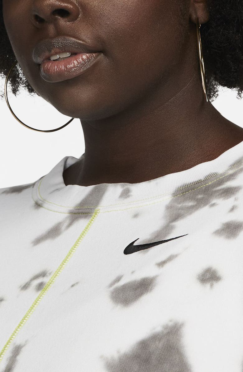 Nike Sportswear Tie Dye Fleece Sweatshirt, Alternate, color, 