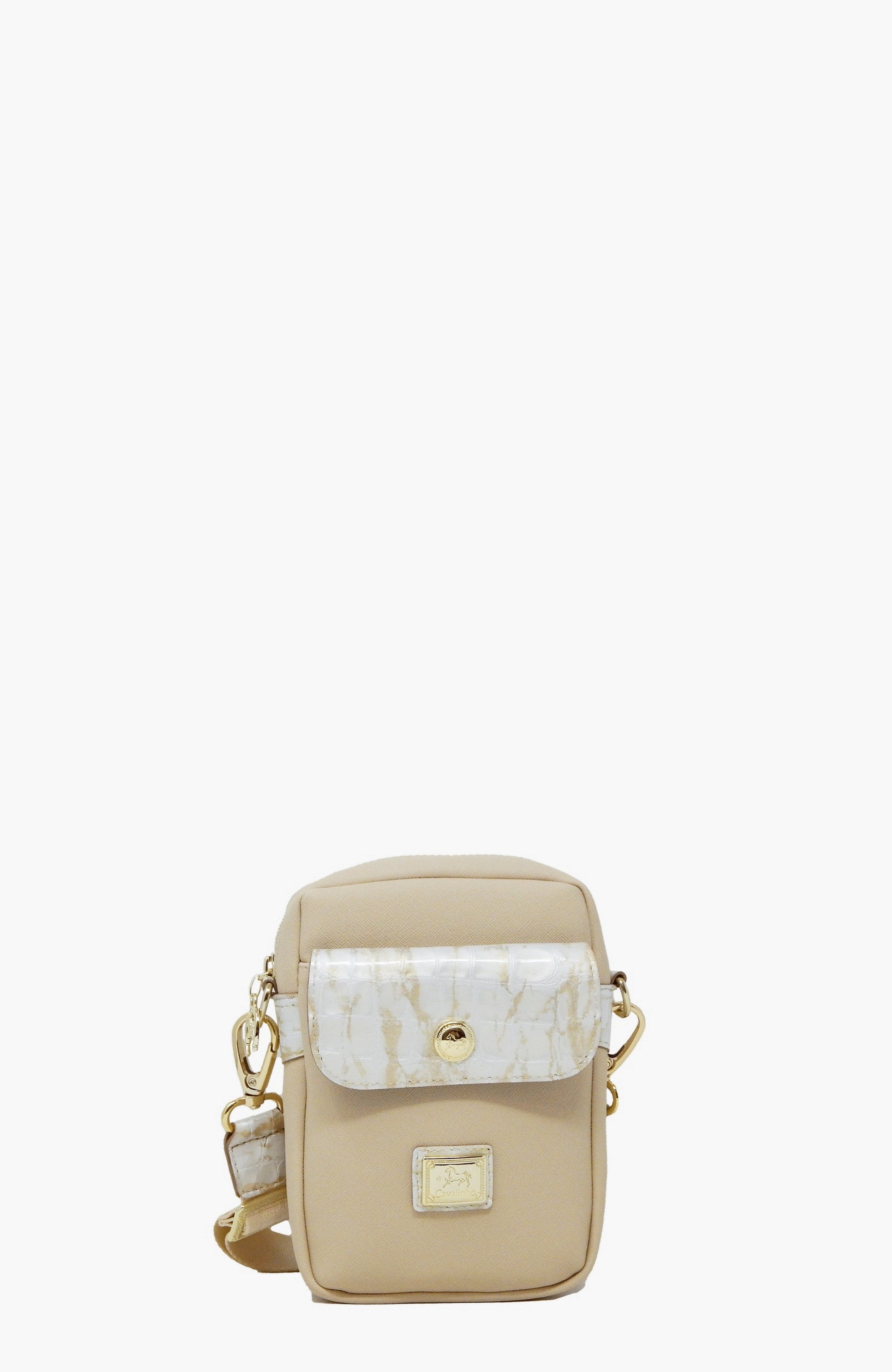 Mystic 431 Phone Crossbody Bag, Main, color, Beige