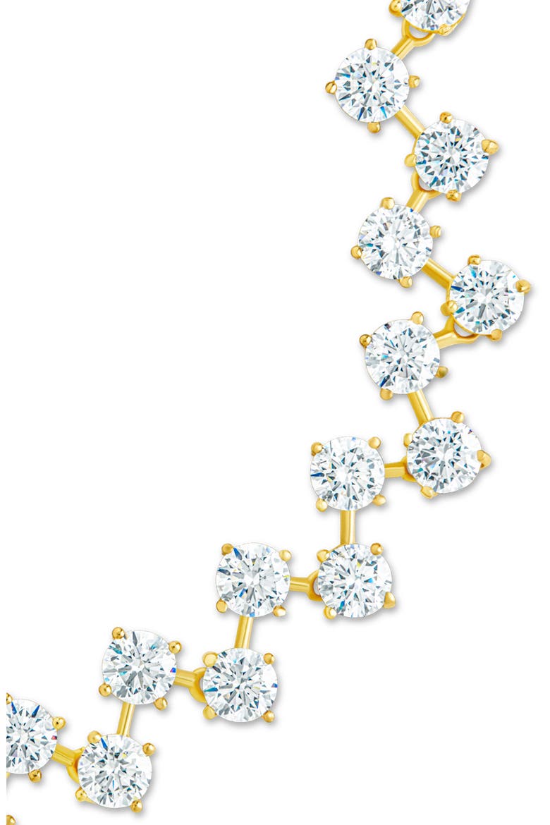 Carson Classic Cubic Zirconia Tennis Bracelet, Alternate, color, GOLD