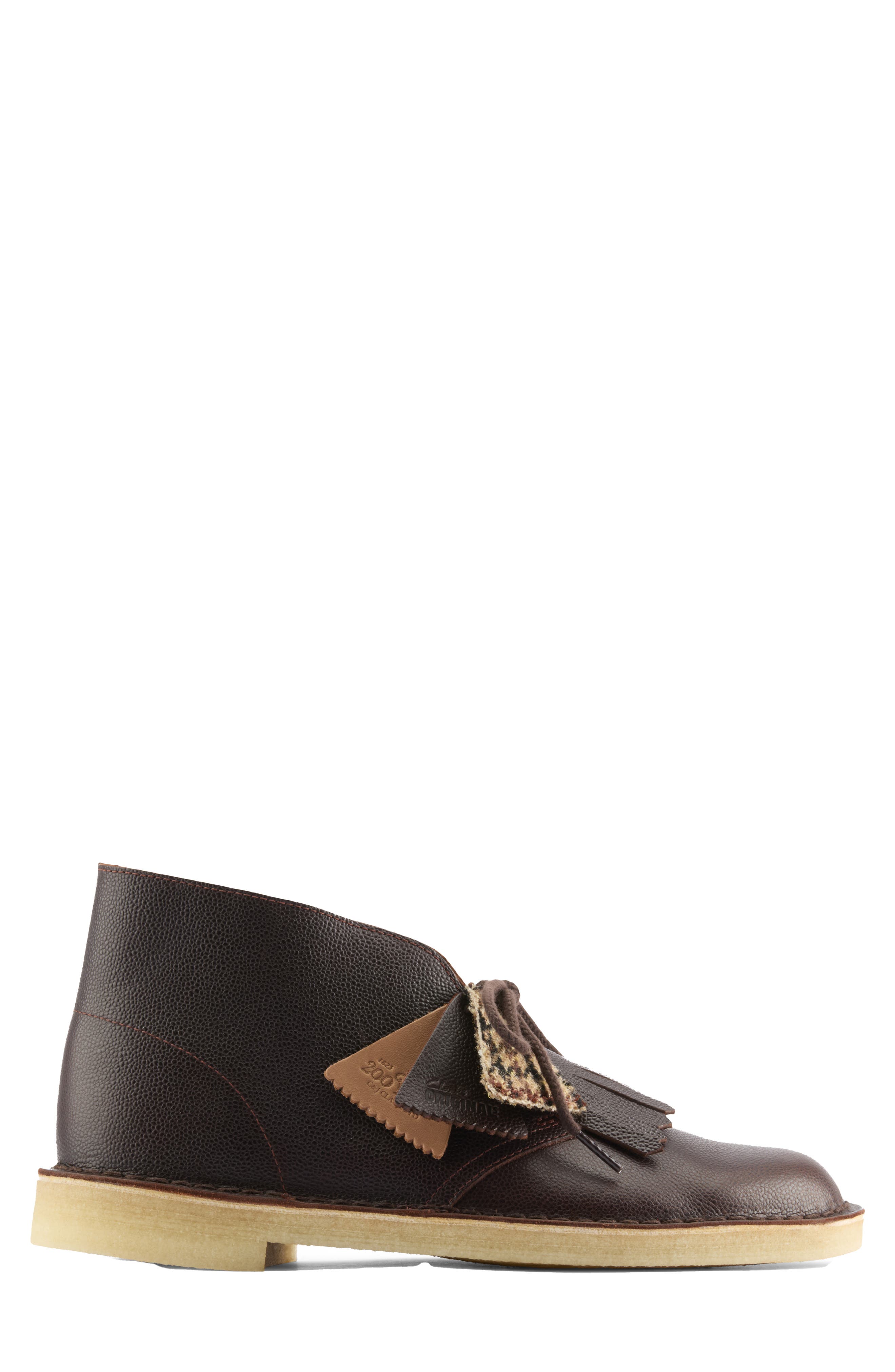 Clarks<sup
®</sup
 Originals Desert Boot, Alternate, color, Brown Scotch Grain