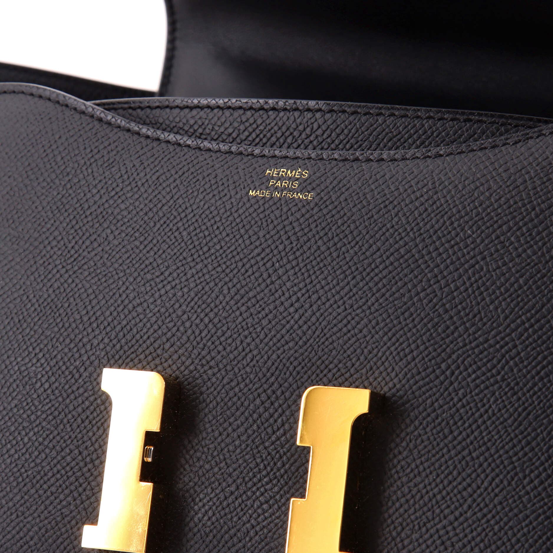 Pre-Owned Hermes Constance NM Bag Epsom 18, Alternate, color, Noir