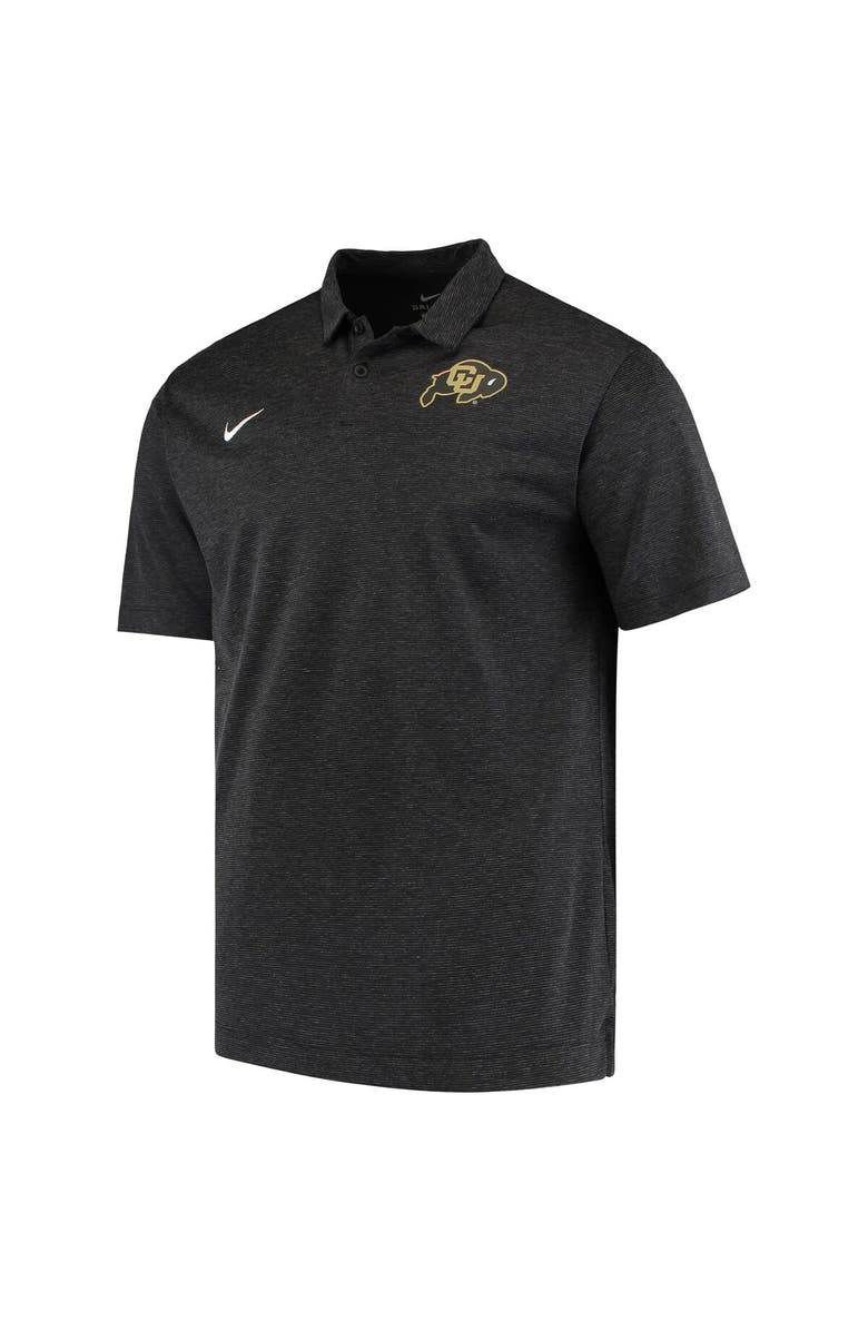 Nike Men's Nike Black Colorado Buffaloes College Performance Polo, Alternate, color, Black