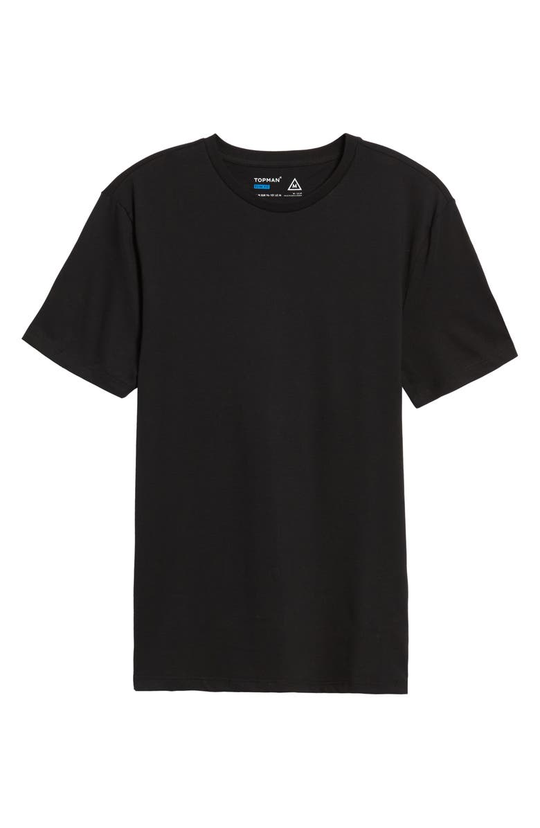 Topman Slim Fit Crewneck T-Shirt, Main, color,