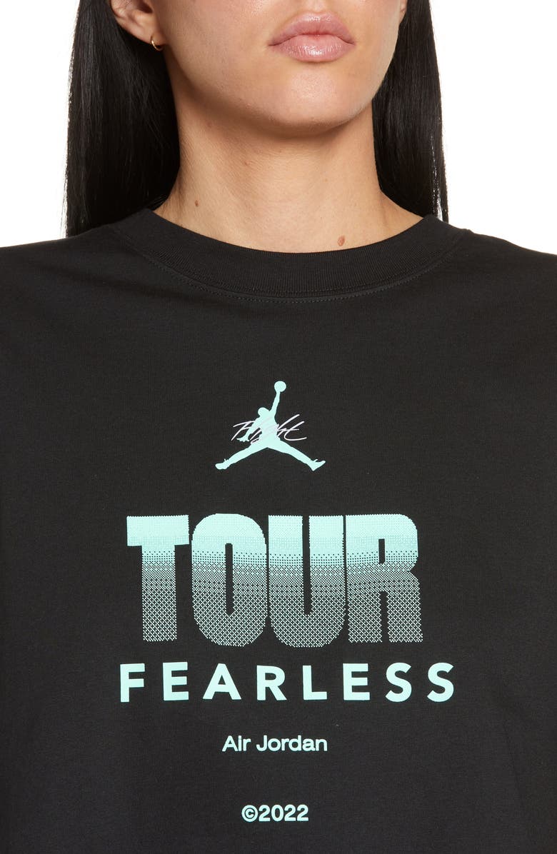 Jordan Women's Fearless Tour Boxy Graphic Tee, Alternate, color, 