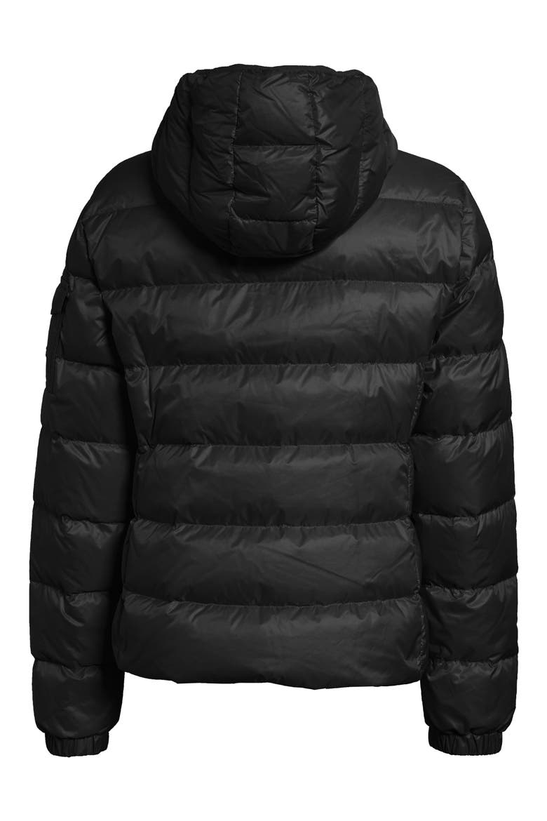 Gles Recycled Nylon Down Jacket, Alternate, color, BLACK