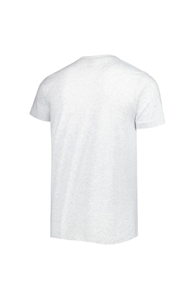 Homage Men's Homage Russell Wilson Ash Denver Broncos Caricature Player Tri-Blend T-Shirt, Alternate, color, 