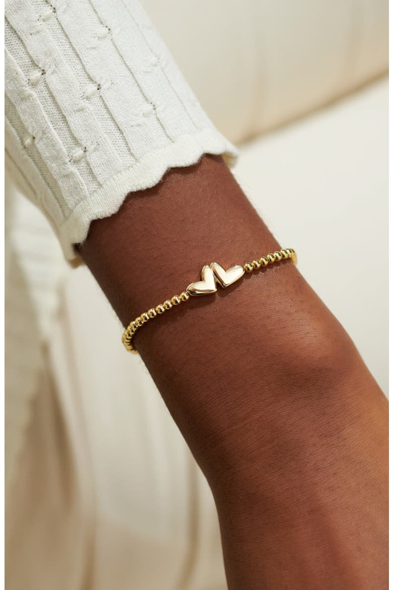 A Little 'Best Bestie' Bracelet, Alternate, color, Gold Plated
