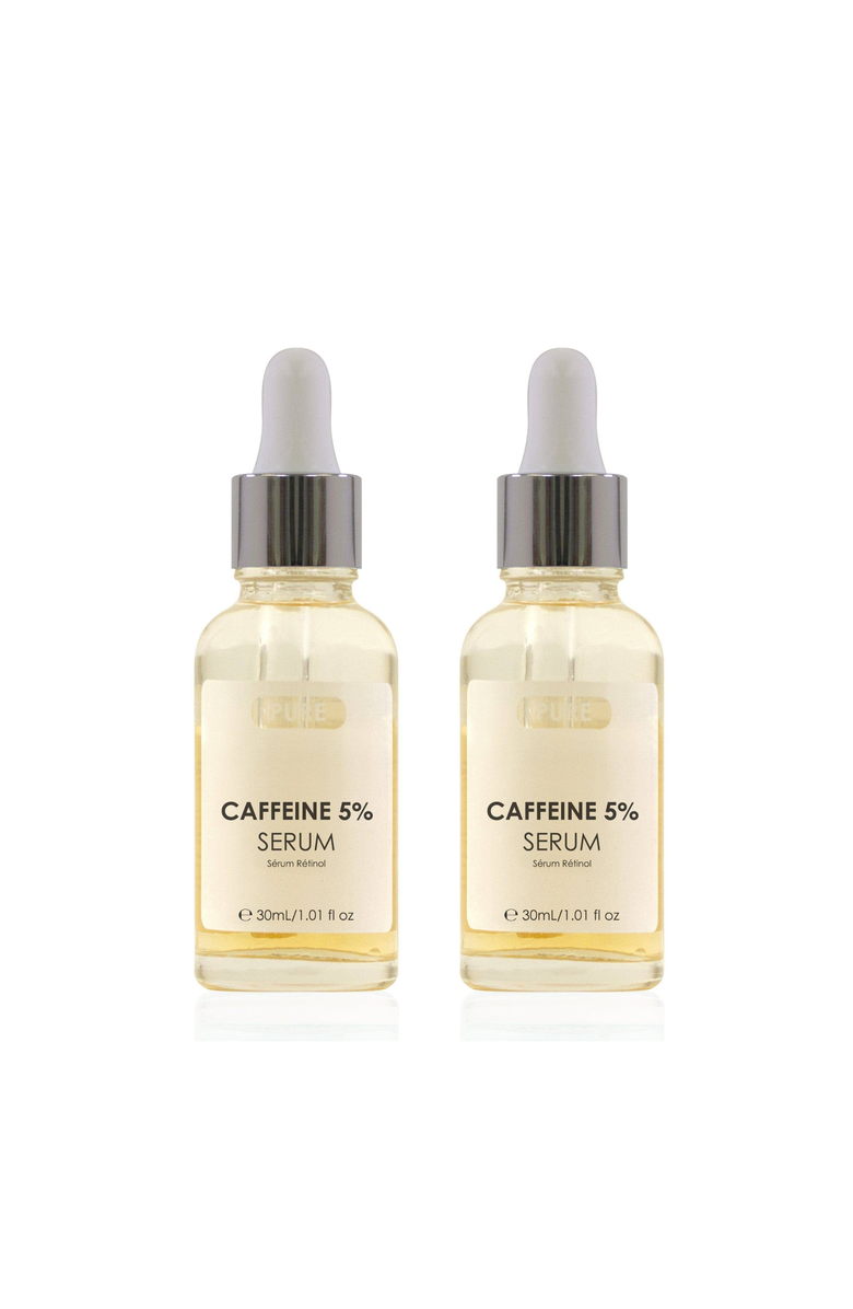 SKINCHEMISTS Pure Caffeine 5% Biphase Serum 30ml Twin Value Savings Pack, Main, color, White