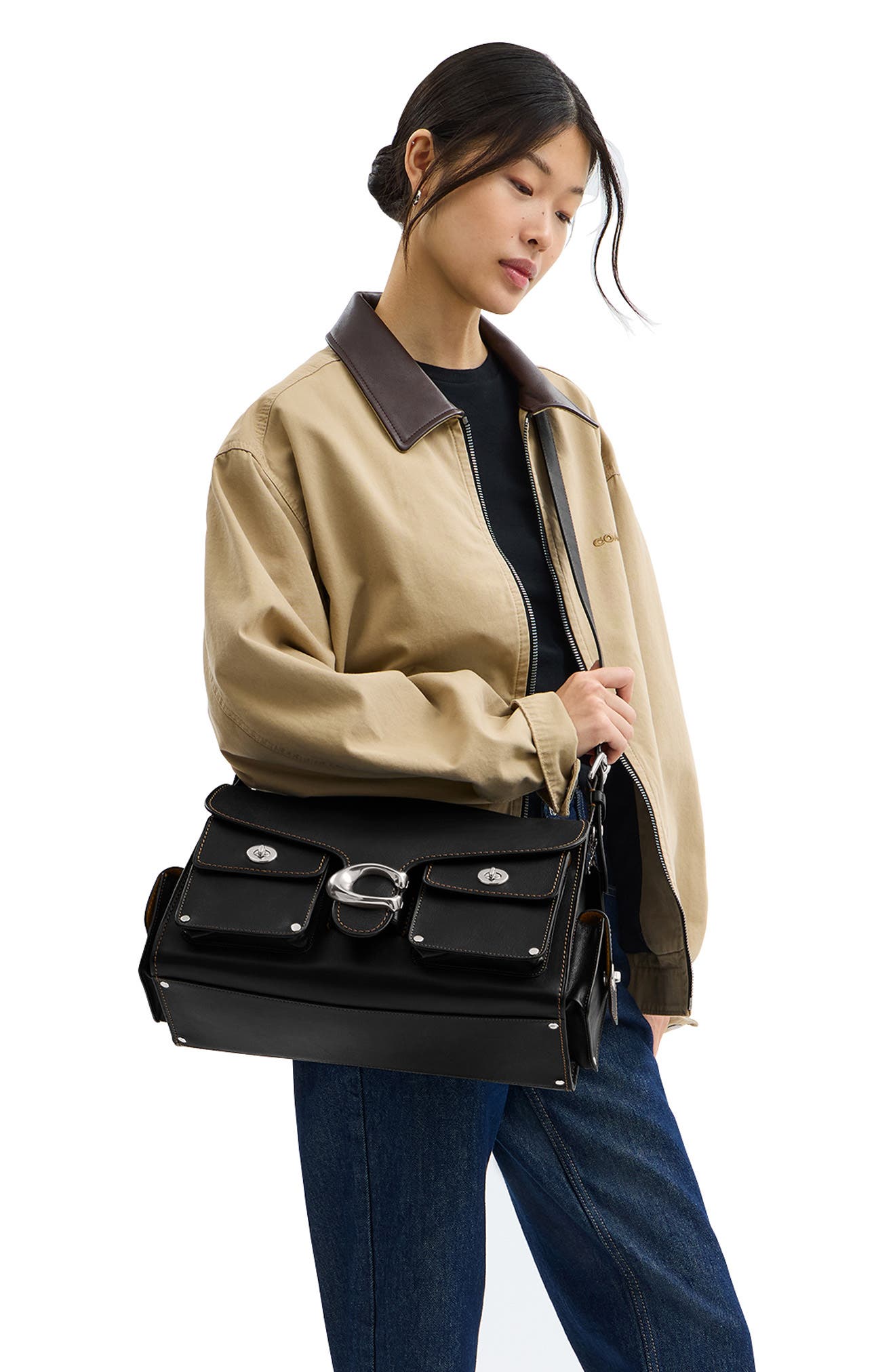 COACH Tabby 36 Cargo Bag, Alternate, color, 