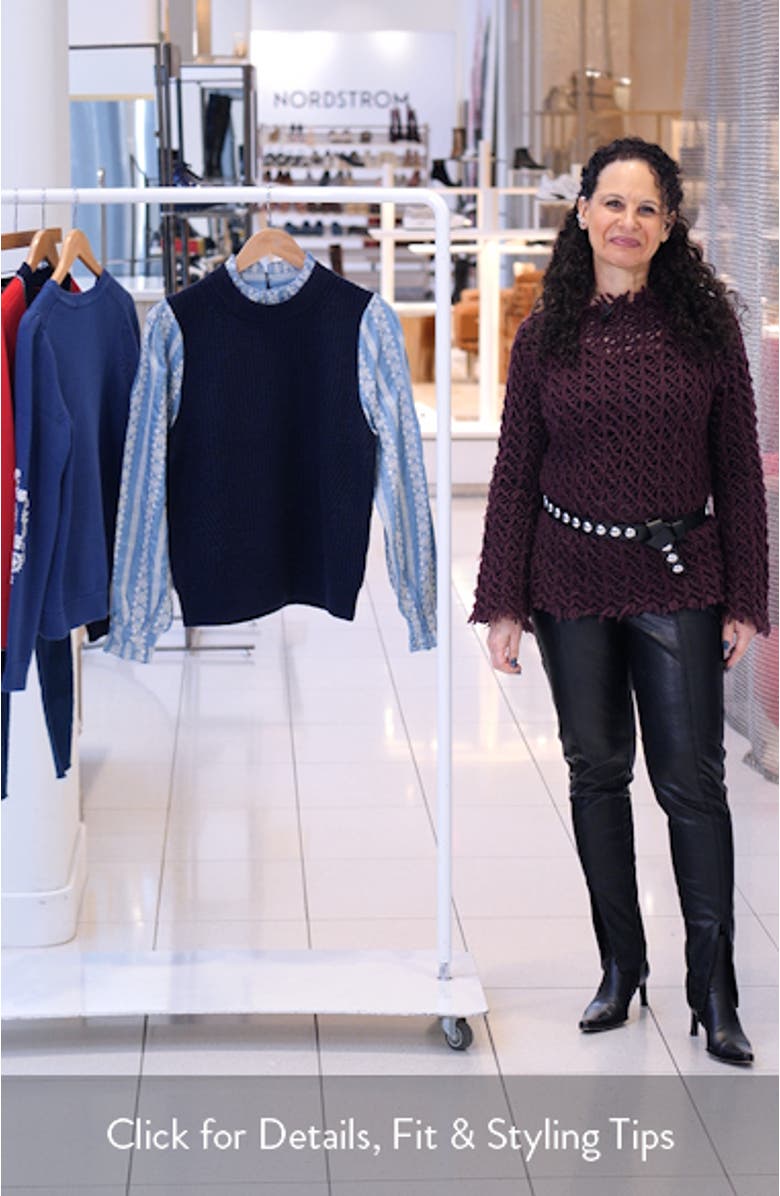 Mixed Media Sweater, sales video thumbnail