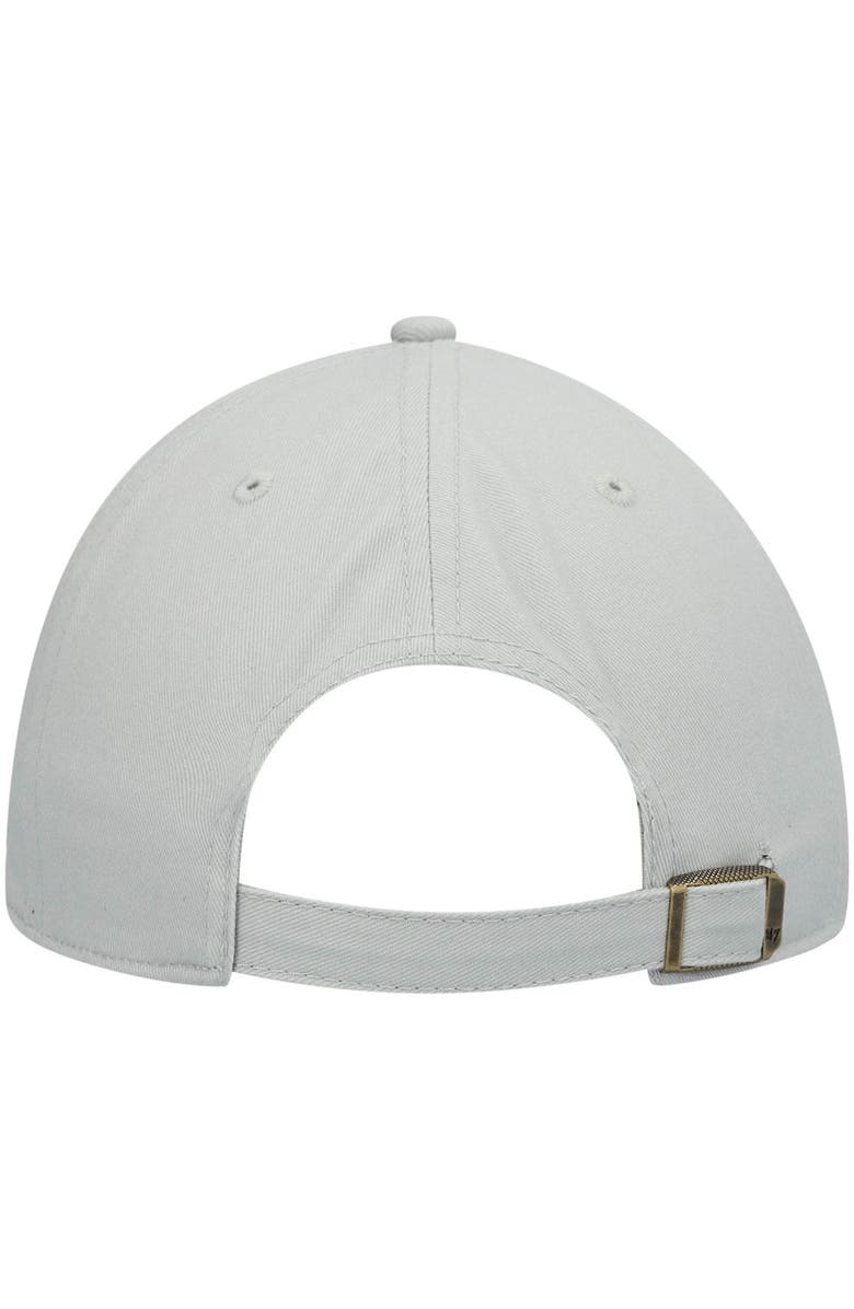 '47 Women's '47 Pewter Tampa Bay Buccaneers Miata Clean Up Primary Adjustable Hat, Alternate, color, Gray