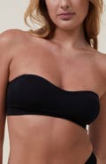 COTTON ON BODY Women's Seamless Sweetheart Padded Bandeau