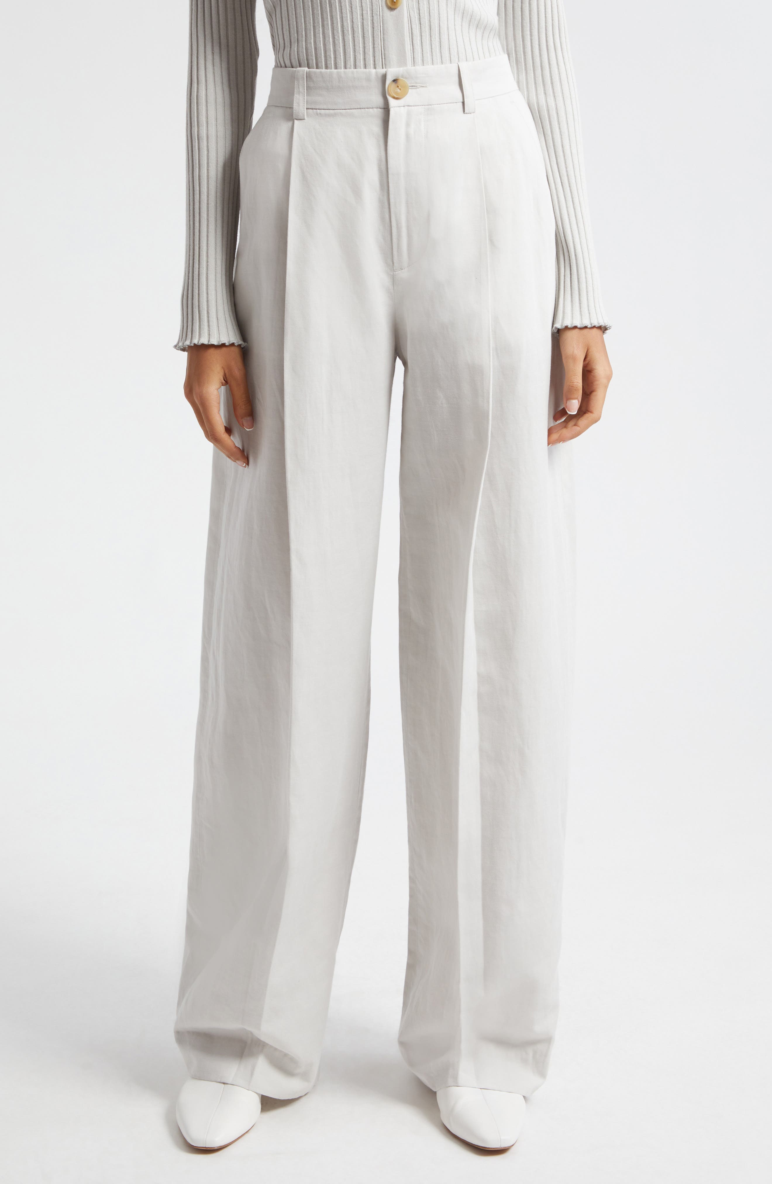 Vince High Waist Wide Leg Pants