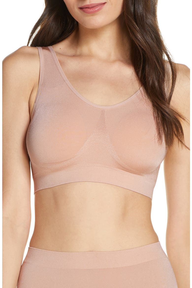 B-Smooth® Seamless Bralette, Main, color, ROSE DUST