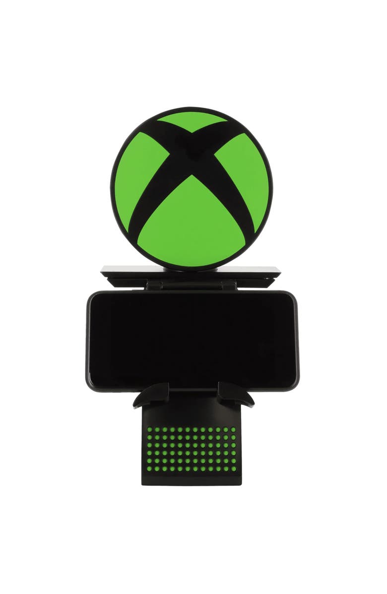 Exquisite Gaming Xbox Light Up Ikon LED Mobile Phone & Gaming Controller Holder, Alternate, color, 