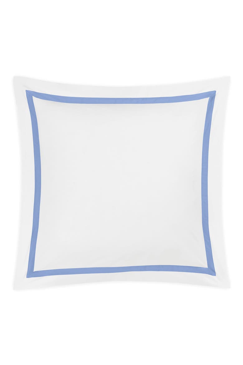 Lowell Egyptian Cotton Euro Sham, Main, color, AZURE