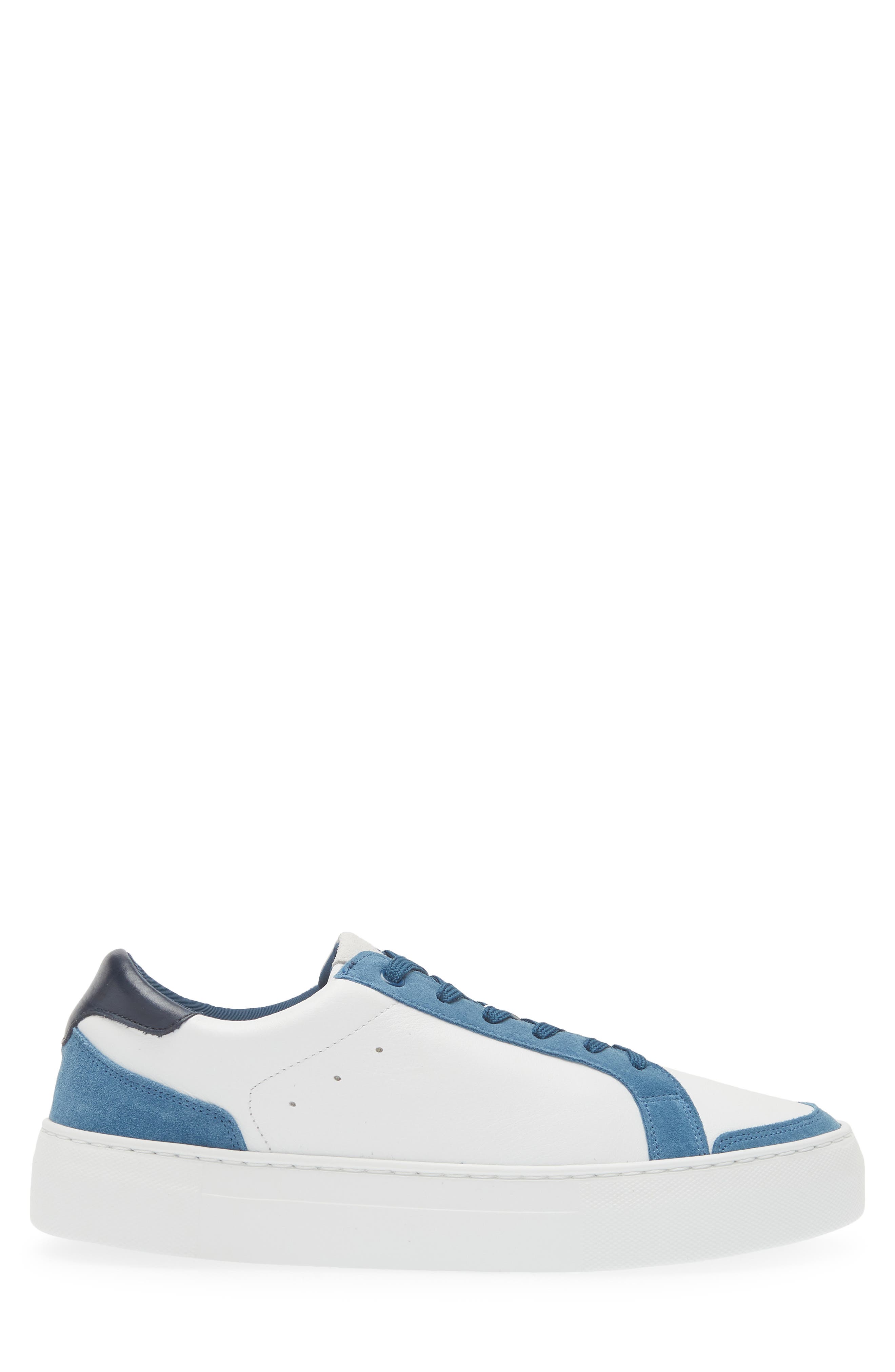 Dynamic Low Top Sneaker, Alternate, color, WHITE/ BLUE