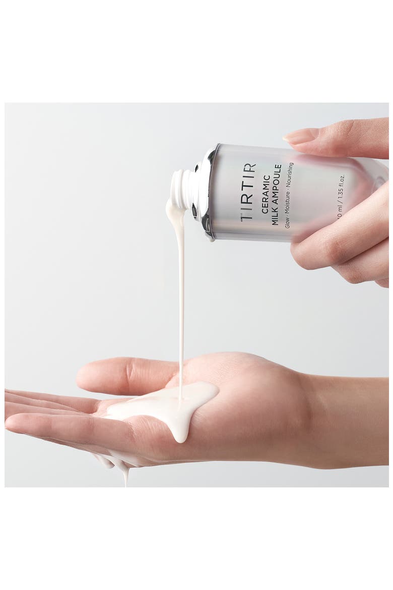 Ceramic Milk Ampoule, Alternate, color, WHITE