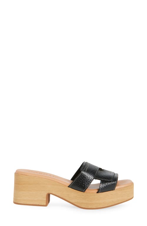Cordani Marley Platform Slide Sandal In Black