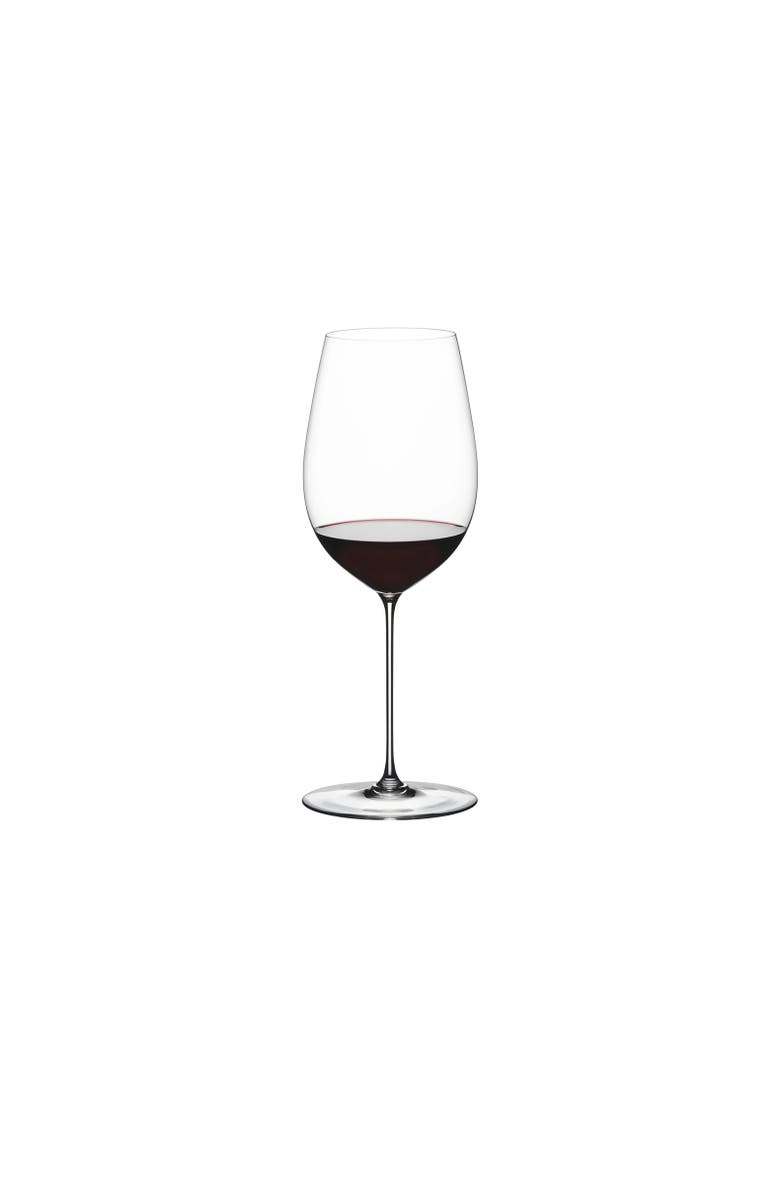 Riedel Superleggero Bordeaux Grand Cru Wine Glass, Main, color, Clear
