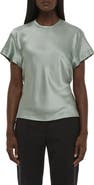 Helmut Lang Silk Satin Top