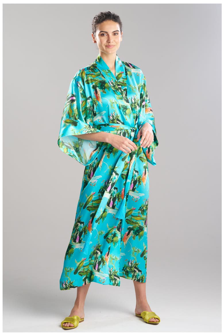 Bali Robe, Main, color, Azure