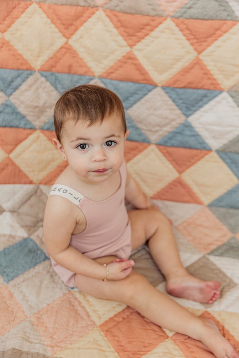 Soft Cotton Fragile Romper, Alternate, color, Mauve
