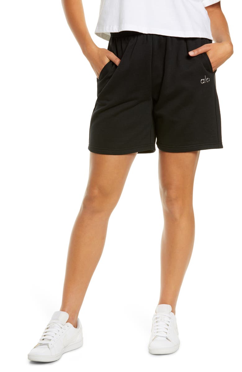 Alo Accolade Sweat Shorts, Main, color, 